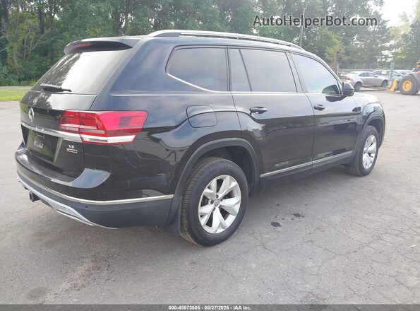 1V2MR2CA6JC540670 2018 VOLKSWAGEN ATLAS Black Հետևի աջ
