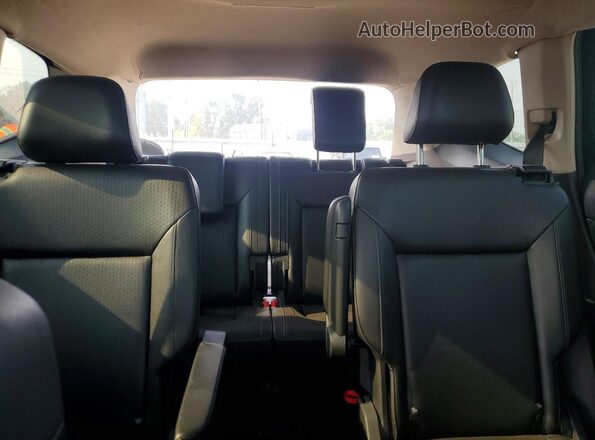 1V2MR2CA6JC566783 2018 VOLKSWAGEN ATLAS Black Widok tylnych siedzeń