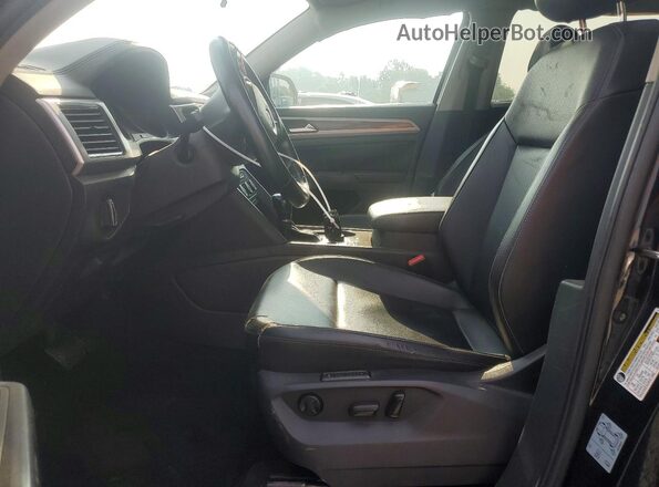 1V2MR2CA6JC566783 2018 VOLKSWAGEN ATLAS Black Widok wnętrza z przodu
