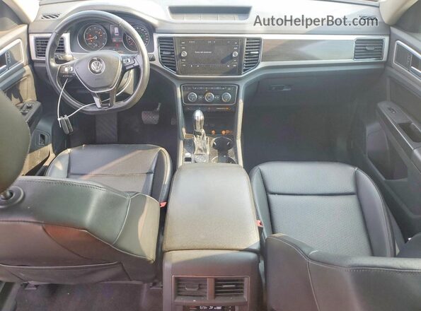1V2MR2CA6JC566783 2018 VOLKSWAGEN ATLAS Black Widok deski rozdzielczej