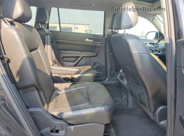 1V2MR2CA6JC566783 2018 VOLKSWAGEN ATLAS Black Widok wnętrza z tyłu
