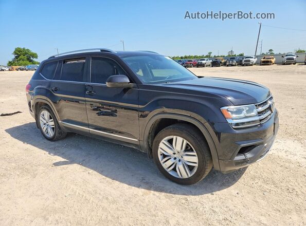 1V2MR2CA6KC538239 2019 VOLKSWAGEN ATLAS Black Przód prawy