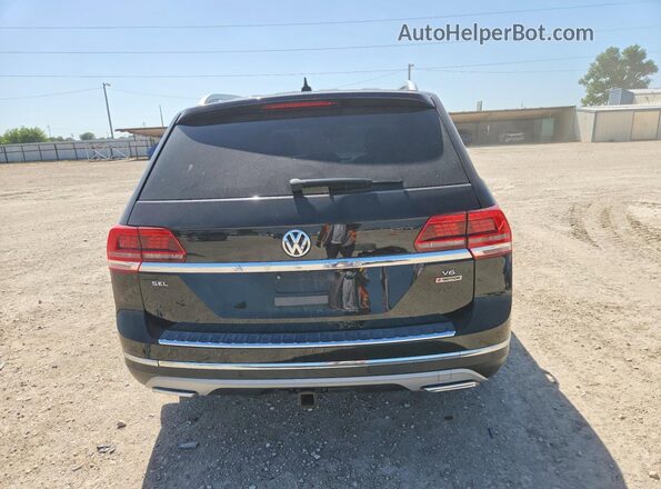 1V2MR2CA6KC538239 2019 VOLKSWAGEN ATLAS Black Widok z tyłu