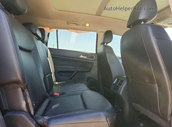 1V2MR2CA6KC538239 2019 VOLKSWAGEN ATLAS Black Widok wnętrza z tyłu
