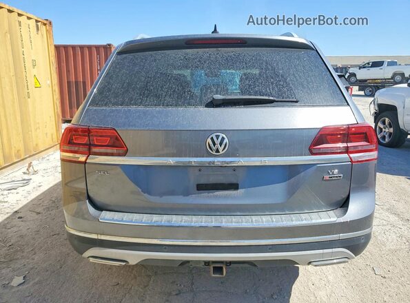 1V2MR2CA7JC553993 2018 VOLKSWAGEN ATLAS Gray Հետևի տեսք