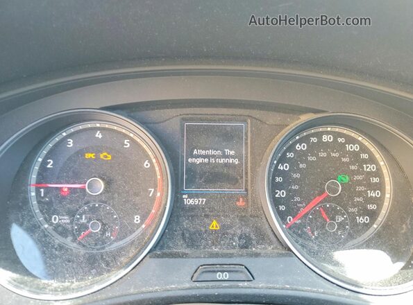 1V2MR2CA7JC553993 2018 VOLKSWAGEN ATLAS Gray Սարքավորումների վահանակի տեսք