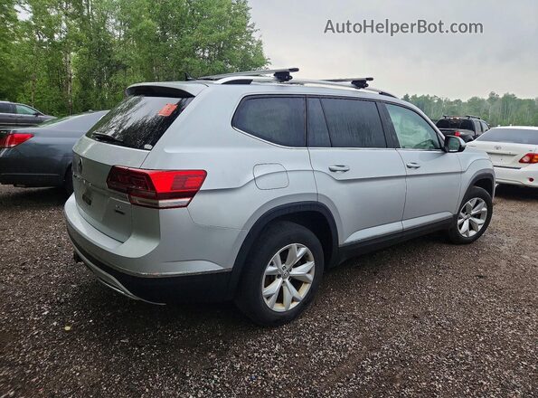 1V2MR2CA8JC544705 2018 VOLKSWAGEN ATLAS Silver უკანა მარჯვენა