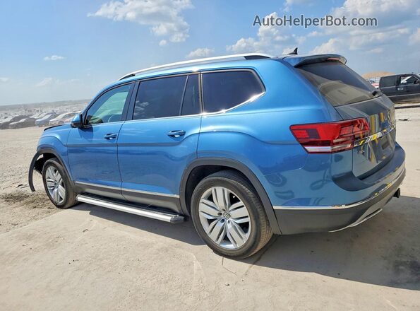 1V2MR2CA8KC510555 2019 VOLKSWAGEN ATLAS Blue Rear left
