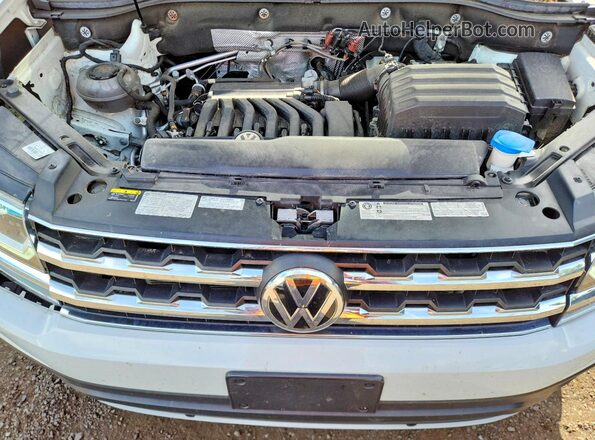 1V2MR2CA9KC602872 2019 VOLKSWAGEN ATLAS White Вид підкапотного простору