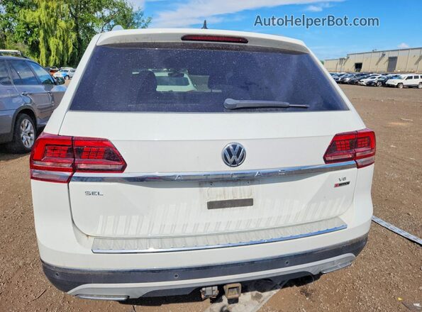 1V2MR2CA9KC602872 2019 VOLKSWAGEN ATLAS White Вид ззаду