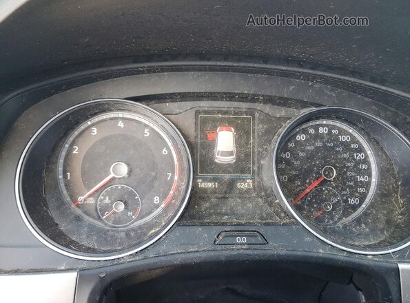 1V2MR2CAXJC504111 2018 VOLKSWAGEN ATLAS Silver Вид щитка приладів