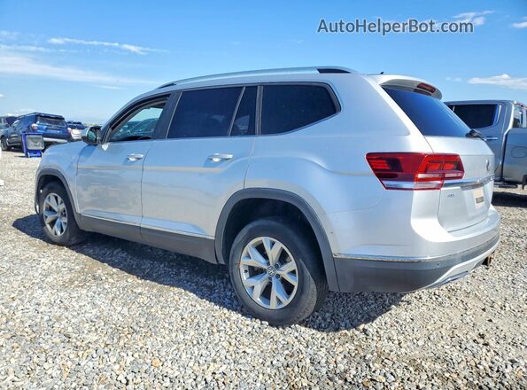 1V2MR2CAXJC504111 2018 VOLKSWAGEN ATLAS Silver Задня ліва чверть