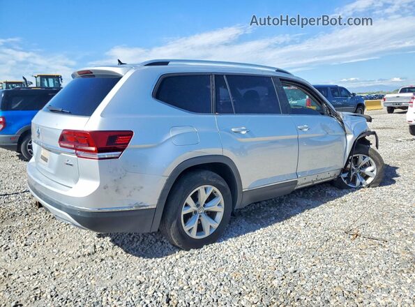 1V2MR2CAXJC504111 2018 VOLKSWAGEN ATLAS Silver Задня права чверть