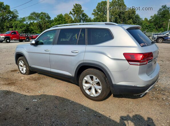 1V2MR2CAXJC533138 2018 VOLKSWAGEN ATLAS Silver Задня ліва чверть