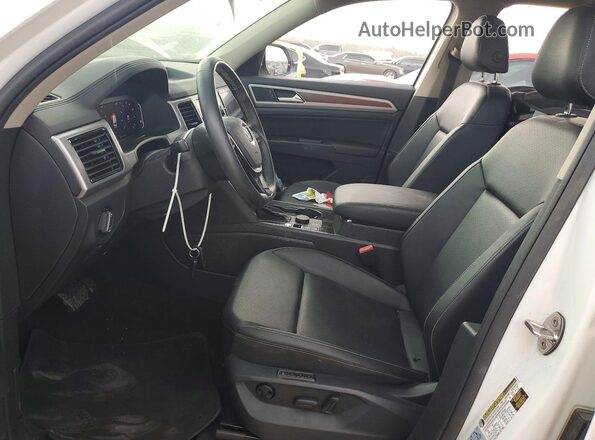 1V2MR2CAXKC595284 2019 VOLKSWAGEN ATLAS Белый Вид салона спереди