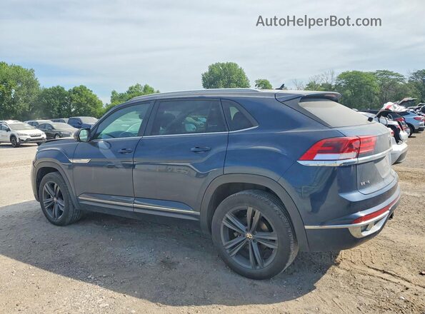 1V2NE2CA6MC201265 2021 VOLKSWAGEN ATLAS Blue Rear left