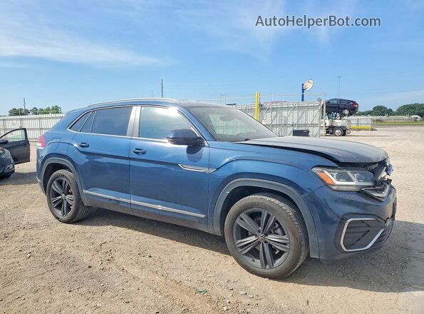 1V2NE2CA6MC201265 2021 VOLKSWAGEN ATLAS Blue Front right
