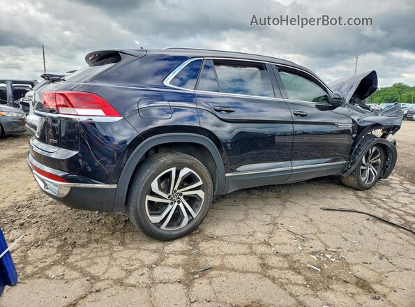 1V2NE2CA8LC216350 2020 VOLKSWAGEN ATLAS Black Задня права чверть