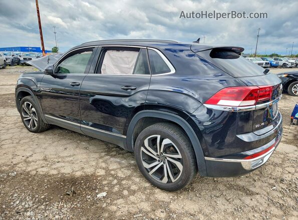 1V2NE2CA8LC216350 2020 VOLKSWAGEN ATLAS Black Задня ліва чверть