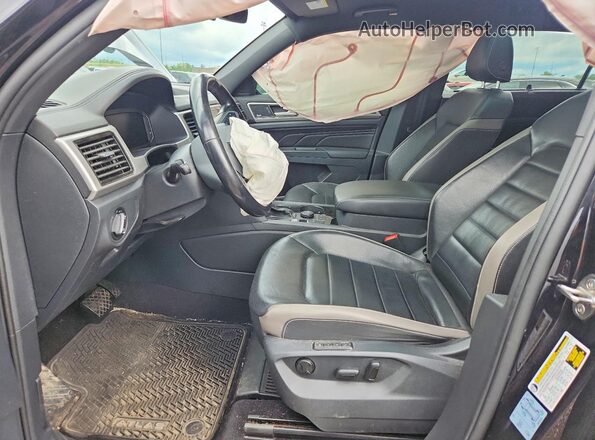 1V2NE2CA8LC216350 2020 VOLKSWAGEN ATLAS Black Вид салону спереду