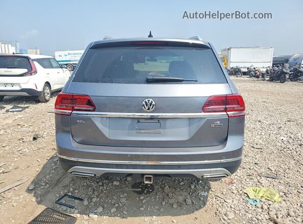 1V2NR2CA1KC509347 2019 VOLKSWAGEN ATLAS Gray უკანა ხედი