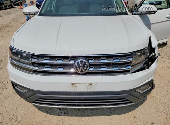 1V2NR2CA2JC532487 2018 VOLKSWAGEN ATLAS White Engine compartment view