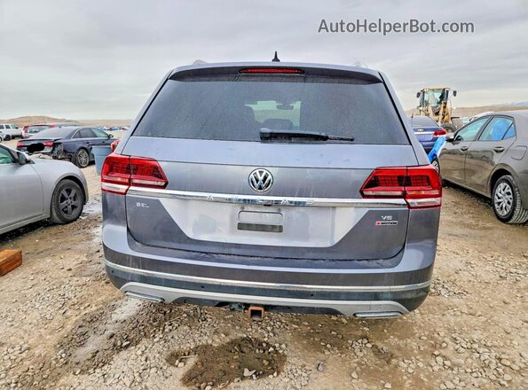 1V2NR2CA6JC584480 2018 VOLKSWAGEN ATLAS Gray Vista del compartimento del motor