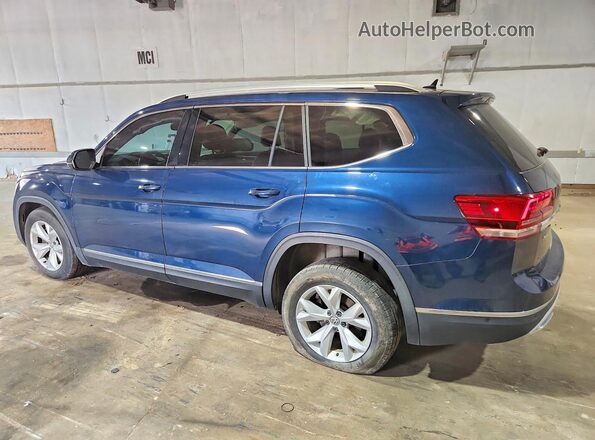 1V2NR2CA7JC533408 2018 VOLKSWAGEN ATLAS Blue Tył lewy