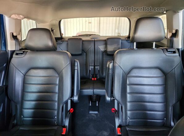 1V2NR2CA7KC620193 2019 VOLKSWAGEN ATLAS Blue Вид задніх сидінь