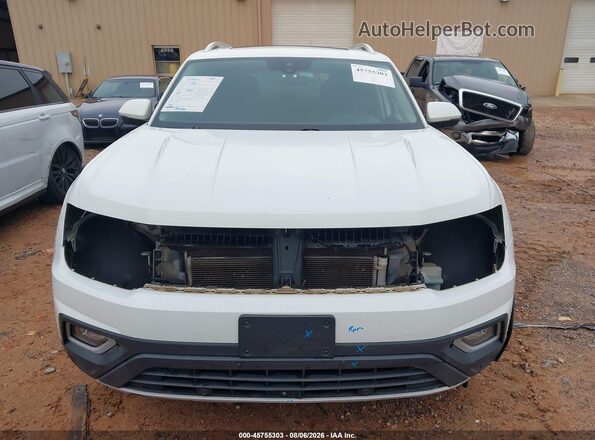 1V2NR2CA8JC502927 2018 VOLKSWAGEN ATLAS White Widok zestawu wskaźników