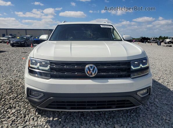 1V2NR2CA8JC565641 2018 VOLKSWAGEN ATLAS White Widok z przodu