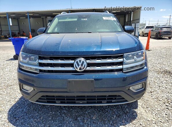1V2NR2CAXKC605364 2019 VOLKSWAGEN ATLAS Blue Widok z przodu