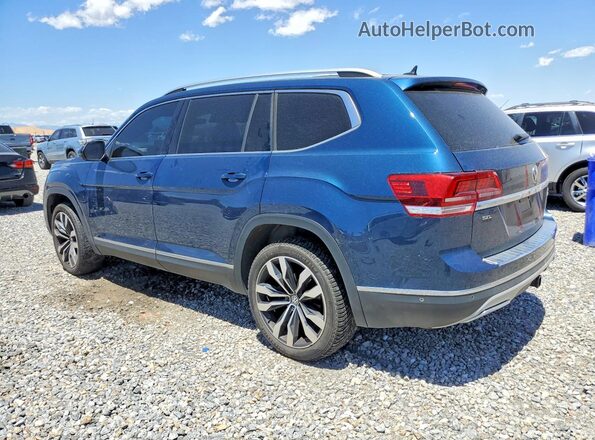 1V2NR2CAXKC605364 2019 VOLKSWAGEN ATLAS Blue Tył lewy