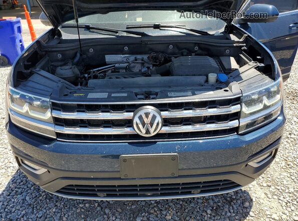 1V2NR2CAXKC605364 2019 VOLKSWAGEN ATLAS Blue Widok komory silnika