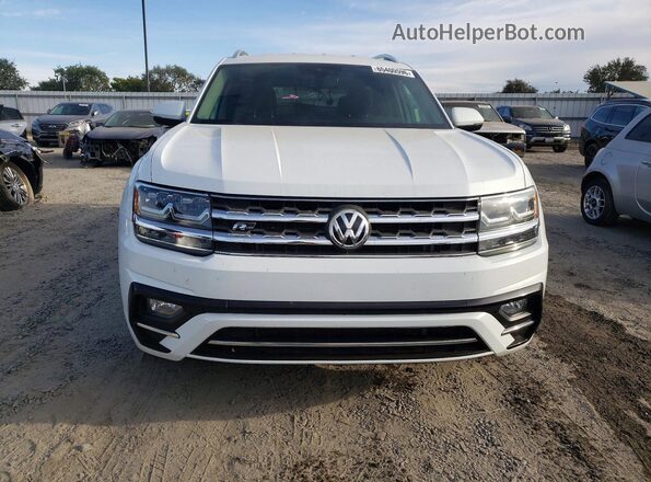1V2PR2CA3JC584350 2018 VOLKSWAGEN ATLAS White Вид спереду
