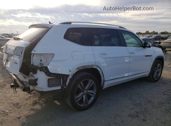 1V2PR2CA3JC584350 2018 VOLKSWAGEN ATLAS White Задня права чверть
