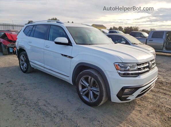 1V2PR2CA3JC584350 2018 VOLKSWAGEN ATLAS White Передня права чверть