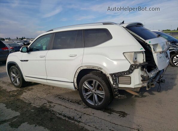 1V2PR2CA3JC584350 2018 VOLKSWAGEN ATLAS White Задня ліва чверть