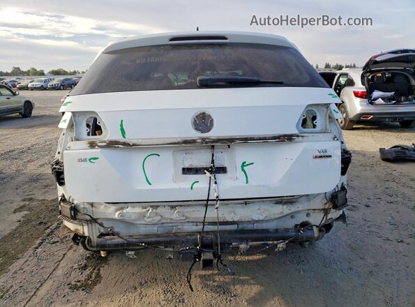 1V2PR2CA3JC584350 2018 VOLKSWAGEN ATLAS White Вид ззаду
