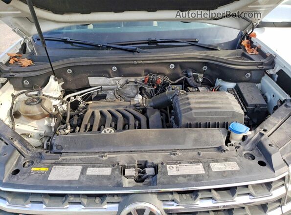 1V2PR2CA3JC584350 2018 VOLKSWAGEN ATLAS White Вид підкапотного простору