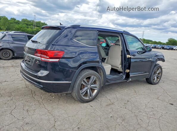1V2PR2CA5JC518740 2018 VOLKSWAGEN ATLAS Black უკანა მარჯვენა