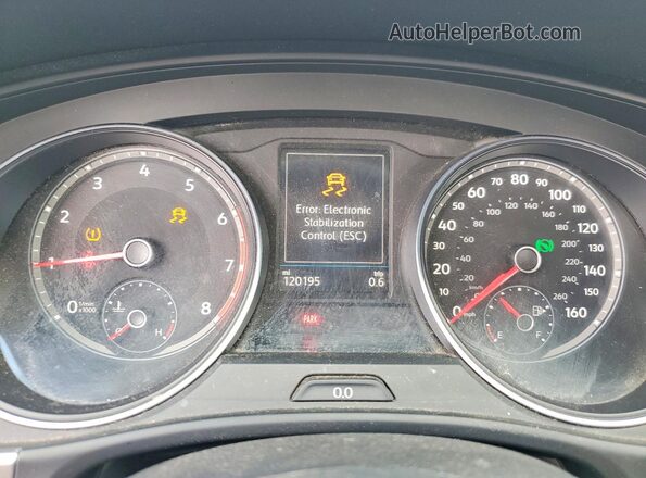 1V2PR2CA5JC518740 2018 VOLKSWAGEN ATLAS Black ხელსაწყოთა პანელის ხედი