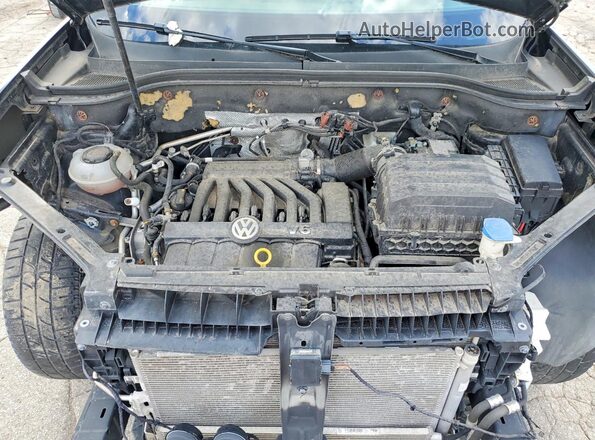 1V2PR2CA5JC518740 2018 VOLKSWAGEN ATLAS Black ძრავის განყოფილების ხედი