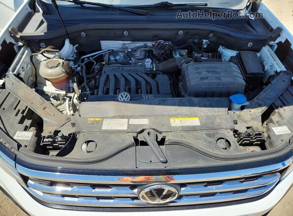 1V2PR2CA5MC578151 2021 VOLKSWAGEN ATLAS White Engine compartment view