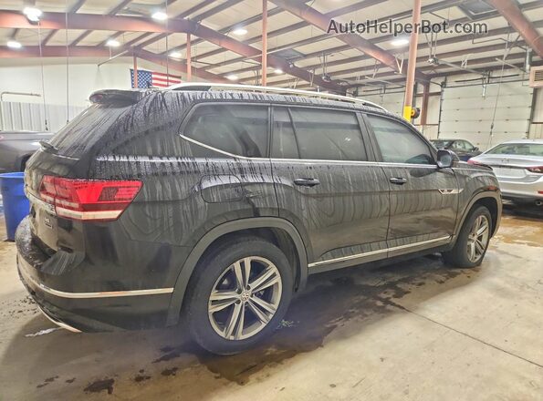 1V2PR2CA8JC537489 2018 VOLKSWAGEN ATLAS Black Հետևի աջ
