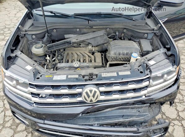 1V2PR2CA8JC537489 2018 VOLKSWAGEN ATLAS Black Սալոնի հետևի տեսք