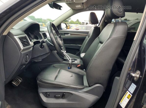 1V2PR2CA8JC537489 2018 VOLKSWAGEN ATLAS Black Սալոնի դիմացի տեսք