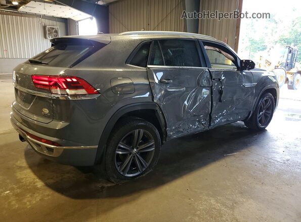 1V2RE2CA0MC236725 2021 VOLKSWAGEN ATLAS Gray Trasero derecho