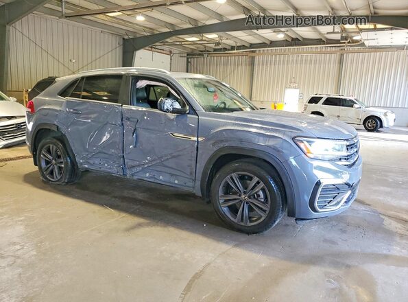 1V2RE2CA0MC236725 2021 VOLKSWAGEN ATLAS Gray Delantero derecho