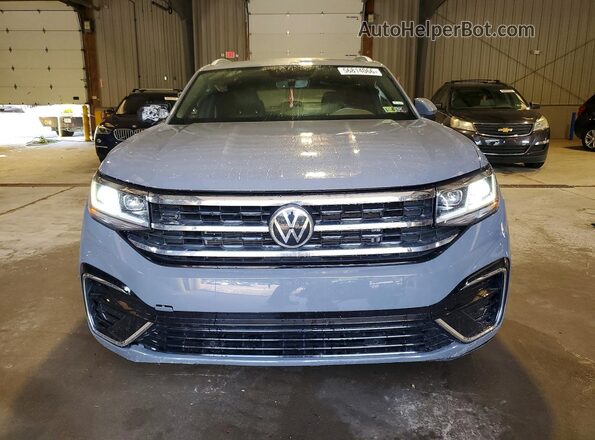 1V2RE2CA0MC236725 2021 VOLKSWAGEN ATLAS Gray Vista frontal